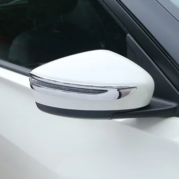 Nissan Note E12 hatchback 2016-2020 ABS chrom drzwi boczne samochodu lusterko wsteczne biżuteria paski pokrywa wykończenie akcesoria 2 szt.