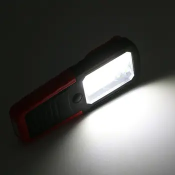 Nowy COB LED Light magnetyczny latarka latarka lampa warsztatowa z hakiem magnetycznym na kempingu sportu na świeżym powietrzu LB88