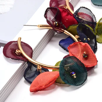 Nowy Styl Moda Kolorowe Kropla Kolczyk Wykwintne Biżuteria Akcesoria Dla Kobiet Sprzedaż Hurtowa Pendientes Bijoux Prezent Na Boże Narodzenie