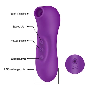 OLO ssanie sutków wibrator oral Sex Zabawki dla kobiet damska masturbacja produkt dla dorosłych