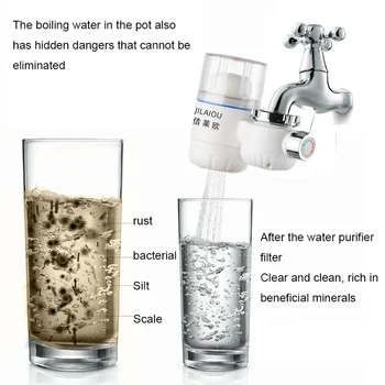 Oczyszczania Wody Filtr Do Wody Z Ośmioma Wymiennymi Filtrami Zmywalny Ceramiczny Перколятор Filtr Do Wody Filtro Rdza Bakterie