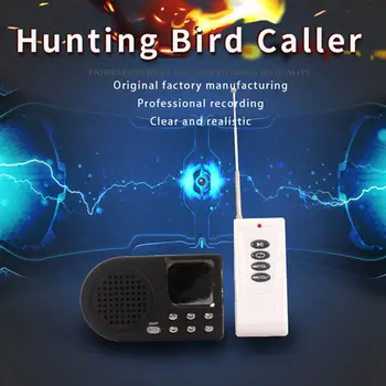 Odkryty polowanie przynęta ptak dzwoniący odtwarzacz MP3 ptaki głośnik LCD Sn pilot zdalnego sterowania z EU Plug