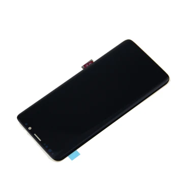 Oryginalna wymiana AMOLED SAMSUNG Galaxy S9 S9+ wyświetlacz LCD ekran dotykowy digitizer z ramką