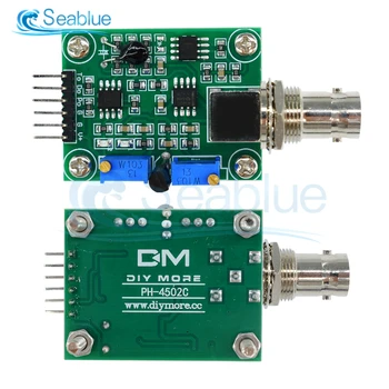 PH4502C PH 0-14 ciekły regulator wykrywania czujnik moduł kontroli Lampka opłata miernik tester+BNC elektroda PH sonda kontroler