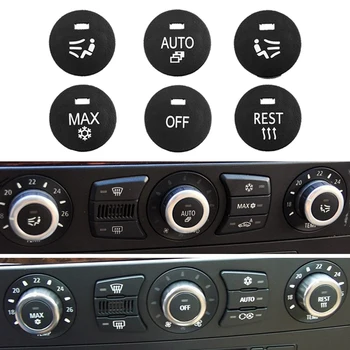 Panel klimatyzacji przycisk przełącznika Centralny uchwyt pokrywa MAX AUTO OFF REST Seat wentylacja dla BMW 5 Series E60 03-10