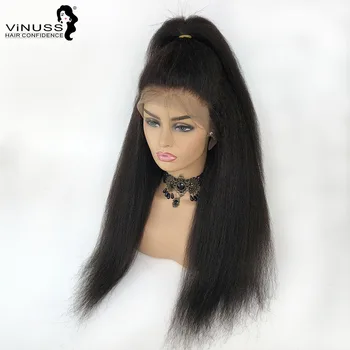 Perwersyjne prosta peruka fałszywy skalp 13x6 ludzki włos koronki przodu peruk dla kobiet wstępnie dzięcioł dziecięce włosy brazylijski Remy włoski Yaki peruka