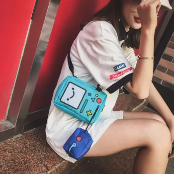 Plac torba modne torby na ramię Kid Package Ładny Robot Messenger Bag Mini torba dla małych dziewczynek, chłopców Drop Shipping