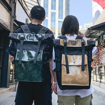 Plecak piesek plecak INS fajne Harajuku koreańska wersja trendy mody uczniowie o dużej pojemności plecaka