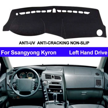 Pokrywa deski rozdzielczej samochodu Dashmat do Ssangyong Kyron Auto Inner Sun Stacji Dash Board Mat Cover Pad Carpe Car Styling Anti-sun
