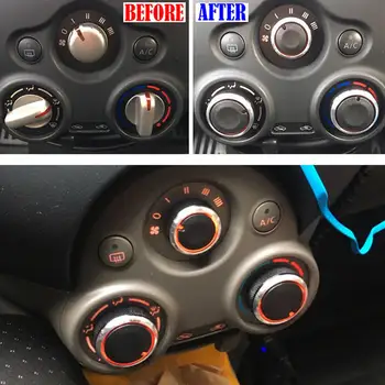 Przełącznik pokrętła klimatyzacji do Nissan CUBE Versa Note E12 Micra grzejnik uchwyt klimatyzacji przełącznik uchwytów