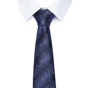 Pudełko oryginalne 8 cm Gravata klasyczny męski krawat w kropki krawat biznes ślubny biznes krawat zestaw przewodnik kwadratowy zestaw broszy