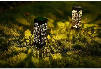 Pusty projekt światło słoneczne trawnika otwarty słoneczny naziemne światła lampka do ogrodu yard podjazd utwór trawnik ścieżka