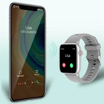 QTOBEI męskie inteligentny zegarek 2020 wodoodporny monitor ciśnienia krwi/rytmu serca Smartwatch damskie fitness-tracker zegar PK W26