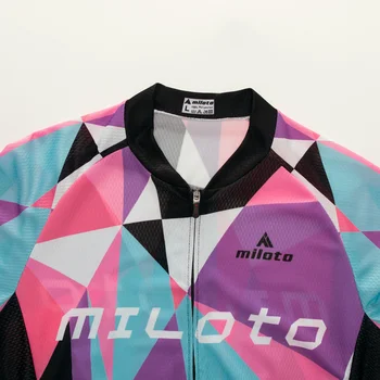 RCC Pro Team 2020 oddychająca odzież rowerowa zestaw z długim rękawem AutumnJersey kostium basen rower MTB MILOTO Maillot