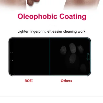 ROFI Glass Screen Protector dla Huawei P20 Pro Full HD Coverage przezroczyste Huawei P20 szkło hartowane folia ekranowa