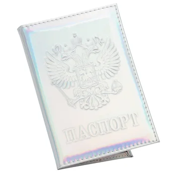 Rosyjskie lustro miękka zielona moda International rozmiar standardowy okładka na paszport wodoodporna twarda sztuczna skóra nadaje się do wszystkich