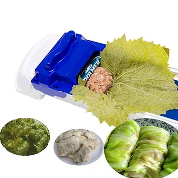 Roślinny Mięso Walcowane Narzędzia Kreatywne Plastik Sushi Maszyna Winogron Nadziewane Kapusta Liście Praktyczna Kuchnia Domowa Ptak Gadżety