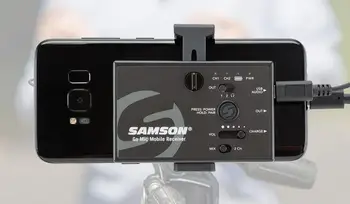 SAMSON Go Mic Mobile wireless mikrofon lavalier/handheld wireless system for mobile phone/ SLR camera/video camera