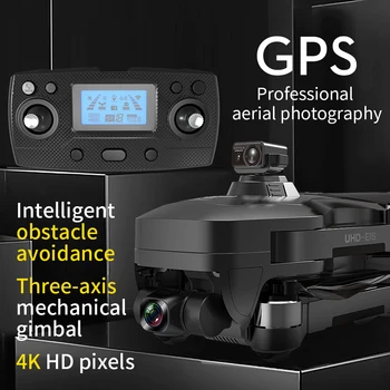 SG906 Max/ SG906 Pro3/ SG906 PRO Drone z 5G 4K EVO UHD mechaniczna dotyczące przegubu cardana kamera Wifi GPS drony odległość 1,2 km lot 26 min