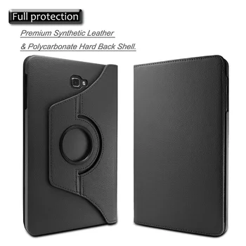 Samsung Samsung Galaxy Tab A 10.1 inch SM-T580 T585 T587 Tablet Case do Samsung Galaxy Tab A 10.1 Cover 360 Rotating Stand Case