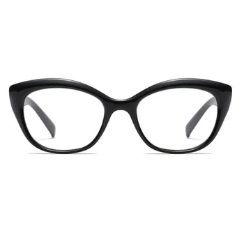 Sexy optyczne okulary kobieta vintage okulary przeciwsłoneczne marki projektant damskie okulary ramka punkty przezroczysty cateye styl odcienie czerwieni