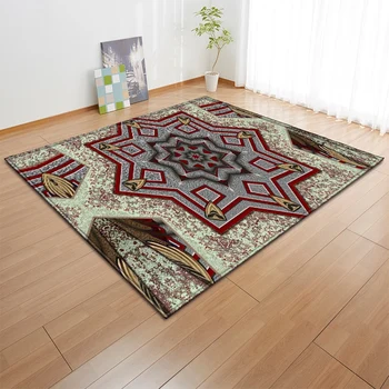 Skandynawski dywan do salonu dziecięcy dywan dziecięcy pokój 3D ozdoba duży dywan domowy podłoga Sypialnia Przedpokój pościel maty antypoślizgowe