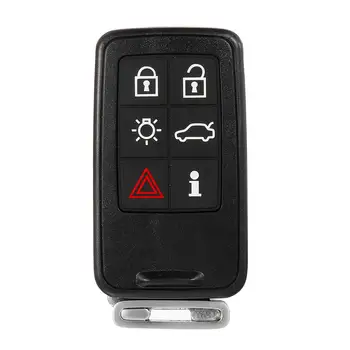 Smart Remote Key Shell etui do kluczy, samochodu etui z wkładką do kluczy Volvo XC60 S60 S60L V40 V60 S80 XC70