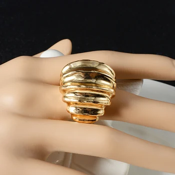 Sunny Jewelry Big Ring 2020 Nowy Design Wysokiej Jakości Miedziany Pierścień Biżuteria Dla Kobiet Koktajl Pierścień Na Imprezę Casual Prosty