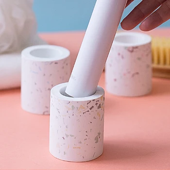 Szczoteczka do zębów podstawa Silikonowa forma betonowa łazienka uchwyt na szczoteczki do zębów formy cement świecznik niniejszy formularz
