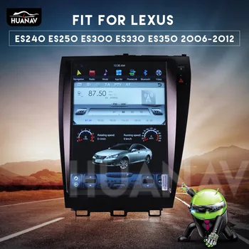 Tesla Android Car, No, odtwarzacz DVD nawigacja GPS Lexus ES240 ES250 ES300 ES330 ES350 2006-2012 samochodowy multimedialny ekran samochodowe karty