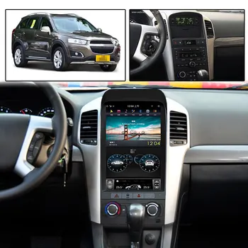 Tesla style Android 9.0 Car Radio nawigacja GPS dla Chevrolet Captiva 2013 2016 2017 Car Auto Stereo Unit odtwarzacz DVD