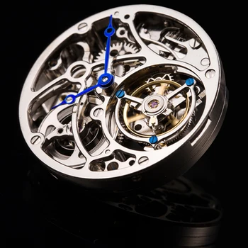 Tourbillon zegarek GUANQIN oryginalne zegarek mechaniczny szkielet szafirowe męskie zegarki najlepsze marki luksusowych zegarków mężczyzn Relogio Masculino