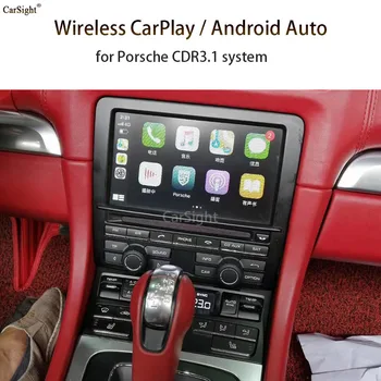 USB / Bluetooth jest podłączony sterowanie głosowe Siri CarPlay do Porsche 911 Carrera Cabriolet Macan Cayenne E2 Panamera Cayman CDR31