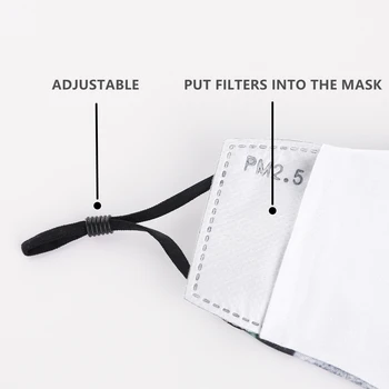 Usta Maska winna korek druku maski - oddychająca regulowany wiatroszczelna usta-муфель, camping czynny jest dla kobiet i mężczyzn
