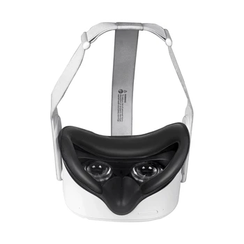 VR pokrywa obiektywu przedniej interfejs uchwyt anty-wyciek nos Pad dla oculus Quest 2 28TE