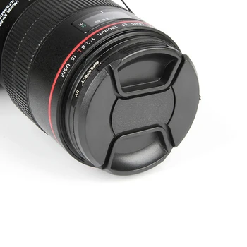 Viltrox 49 52 55 58 62 67 72 77 82 mm pokrywa obiektywu z przykrywką obiektywu Keeper Leash Anti-lost do lustrzanek Nikon, Canon, Sony
