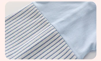 Vlinder 2018New Baby Boys Pajacyki noworodka przycisk Dziecięca piżama czysta bawełna dżentelmen styl formalny odzież z długimi rękawami kombinezon