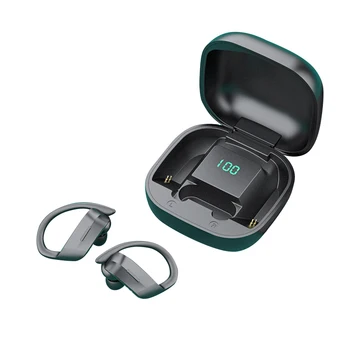 W uchu Bluetooth-zestaw słuchawkowy Bluetooth 5.0 bezprzewodowa sportowy zestaw słuchawkowy Bluetooth zestaw słuchawkowy do gier bez opóźnień jakość dźwięku, długi tryb gotowości