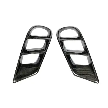 W218 Carbon Fiber Air Vent Outlet Cover Trim Mesh Grill Frame For Mercedes Benz ClS class przedni zderzak CLS400 CLS550-2017