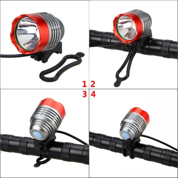 WasaFire 2000 Lumen Bike Light XML T6 LED Bicycle Light Night Cycling Headlight MTB Head Lamp + akumulator 18650 + ładowarka