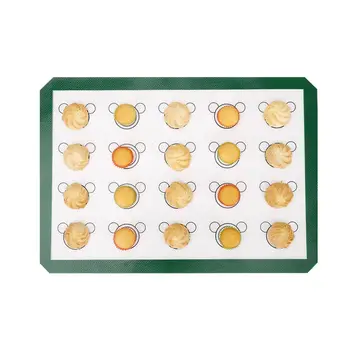Wielokrotnego użytku silikonowa mata do pieczenia ekologiczna mata do wałkowania ciasta Pad duża antyadhezyjna mikrofalowa cukiernia akcesoria do pieczenia narzędzia nowe