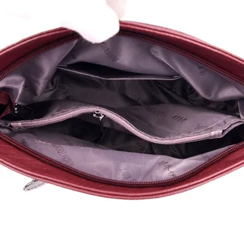 Wielowarstwowe kieszenie damska skórzana torba na ramię luksusowe torebki damskie torebki markowe małe torby na ramię dla kobiet Shell Tote Bag