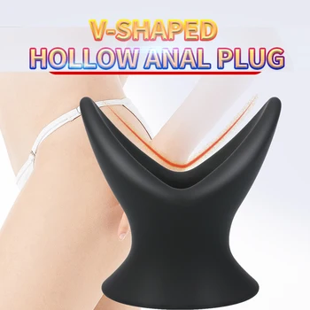 Wydrążony anal expander korek analny i tunele analny rozszerzenie pochwy lustrzana korek erotyczne sex zabawki dla kobiet, mężczyzn gej masażer prostaty