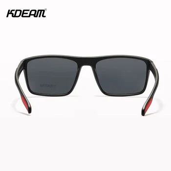 Wysokiej jakości Włochy projekt TR90 okulary polaryzacyjne Mężczyźni Kobiety sportowe jazdy odcienie KDEAM UV400 nietłukące okulary z skrzynią