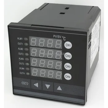 XMTA-JK4 96*96mm 4 ways 4 PIDs cyfrowy regulator temperatury