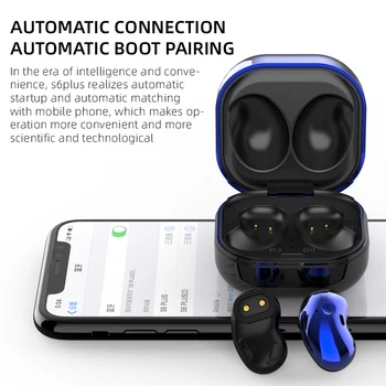 XVIDA S6 PLUS TWS bezprzewodowe słuchawki sportowe, słuchawki auriculares Bluetooth 5.0 słuchawki zestaw słuchawkowy do telefonu xiaomi, oppo samsung