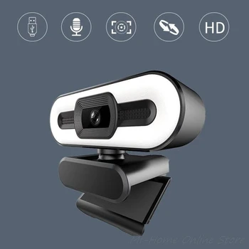 Xiaomi 2K 4K 1080P Full HD Webcam With Fill Light 3.0 Auto Focus Camera PC dla transmisji wideokonferencji