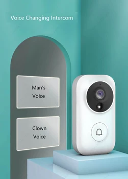 Xiaomi Smart Video Doorbell C3 Motion Detection Wireless WiFi Security Door Bell Podczerwień Noktowizor Wizualny Domofon Domofon