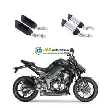 Z1000 wydechowej motocykla tłumik wydechu kontakt średniej rury do KAWASAKI Z1000 Z 1000 10~15 2010 2021 2012 2013