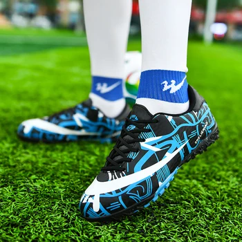 ZHENZU buty piłkarskie dzieci, mężczyźni, kobiety, chłopcy buty do piłki nożnej buty treningowe sportowe trampki rozmiar 35-45
